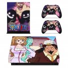 One Piece decal skin sticker for Xbox One X console and controllers
