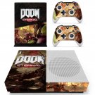 Doom Eternal decal skin sticker for Xbox One S console and controllers
