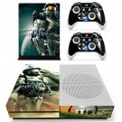 Halo 4 decal skin sticker for Xbox One S console and controllers