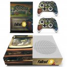 Fallout 76 decal skin sticker for Xbox One S console and controllers