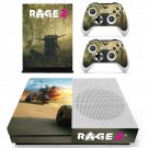 Rage 2 decal skin sticker for Xbox One S console and controllers
