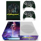 Cyberpunk 2077 decal skin sticker for Xbox One S console and controllers