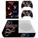 Resident Evil 2 decal skin sticker for Xbox One S console and controllers