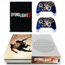 Dying Light 2 decal skin sticker for Xbox One S console and controllers