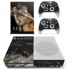 Sekiro Shadows Die Twice decal skin sticker for Xbox One S console and controllers