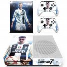 Cristiano Ronaldo decal skin sticker for Xbox One S console and controllers