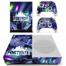Fortnite decal skin sticker for Xbox One S console and controllers