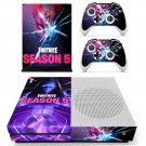 Fortnite decal skin sticker for Xbox One S console and controllers