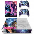 Fortnite decal skin sticker for Xbox One S console and controllers