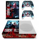 Resident Evil 2 decal skin sticker for Xbox One S console and controllers