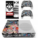 One Piece decal skin sticker for Xbox One S console and controllers