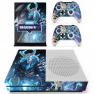Fortnite decal skin sticker for Xbox One S console and controllers