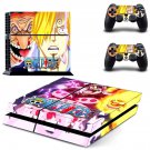 Onepiece decal skin sticker for PS4 console and controllers