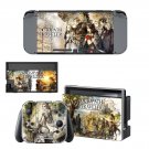 Octopath Traveller decal skin sticker for Nintendo Switch console and controllers