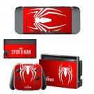 Spider Man decal skin sticker for Nintendo Switch console and controllers