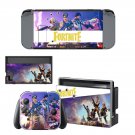 Fortnite decal skin sticker for Nintendo Switch console and controllers