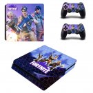 Fortnite decal skin sticker for PS4 Slim console and controllers