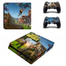 Fortnite battle royale decal skin sticker for PS4 Slim console and controllers