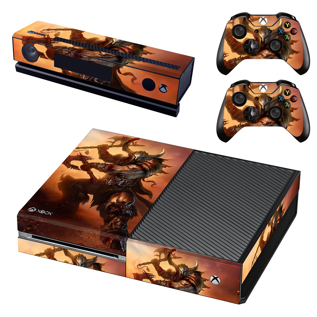 Dragon decal skin sticker for Xbox One console and controllers