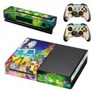 Rick and Morty decal skin sticker for Xbox One console and controllers
