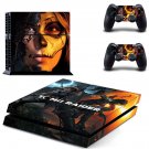 Tomb Raider decal skin sticker for PS4 console and controllers