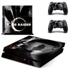 Tomb Raider decal skin sticker for PS4 console and controllers