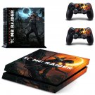 Tomb Raider decal skin sticker for PS4 console and controllers
