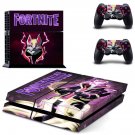 Fortnite decal skin sticker for PS4 console and controllers