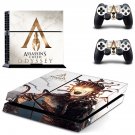 Assassins Creed Odyssey decal skin sticker for PS4 console and controllers