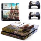 Assassins Creed Odyssey decal skin sticker for PS4 console and controllers