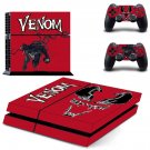 Venom decal skin sticker for PS4 console and controllers
