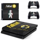 Fallout 76 decal skin sticker for PS4 console and controllers