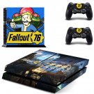 Fallout 76 decal skin sticker for PS4 console and controllers