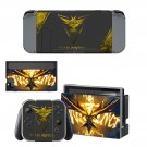 Pokemon Go Team Instinct decal skin sticker for Nintendo Switch console and controllers