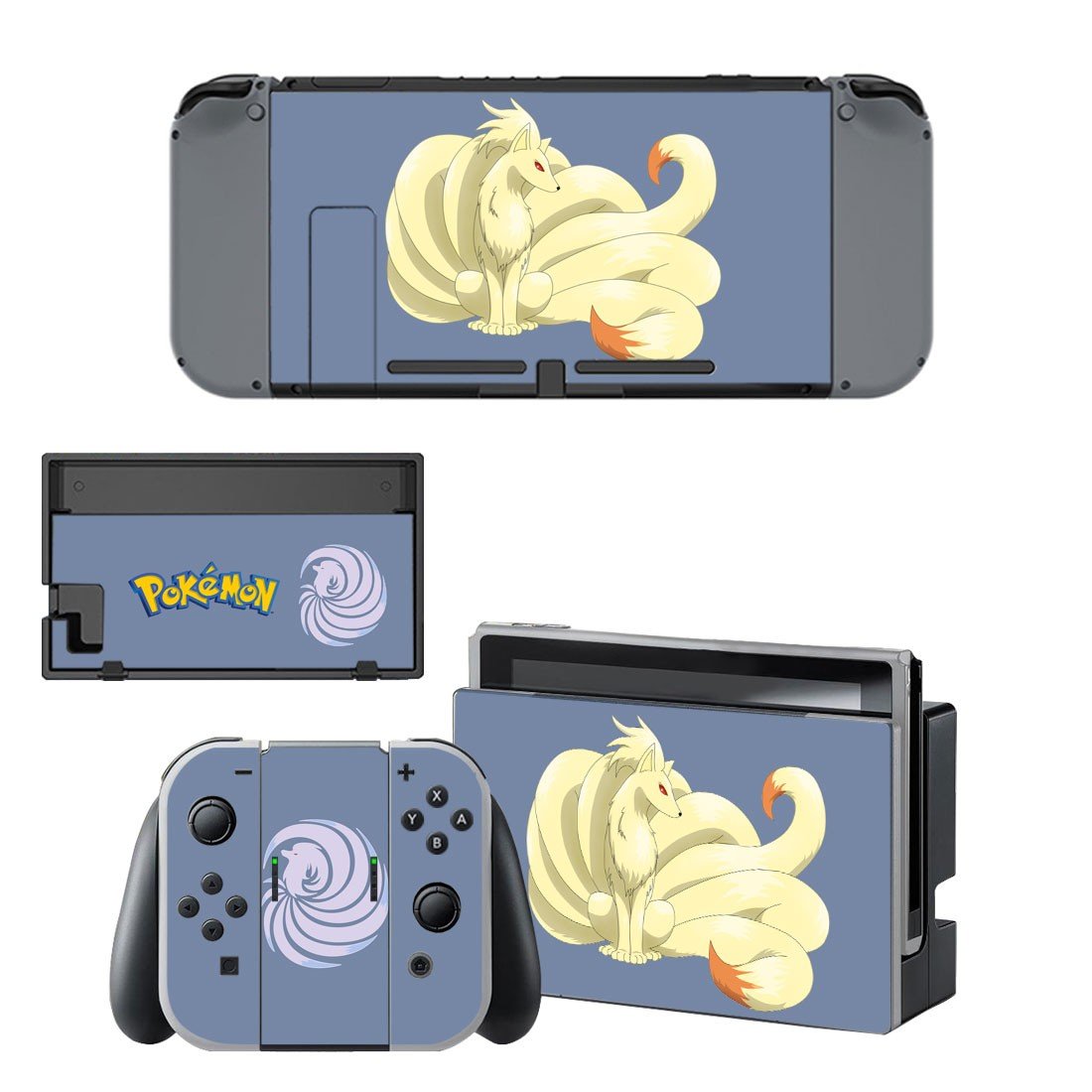 Pokemon Go decal skin sticker for Nintendo Switch console and controllers