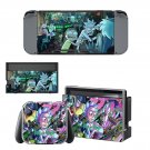 Rick and Morty decal skin sticker for Nintendo Switch console and controllers