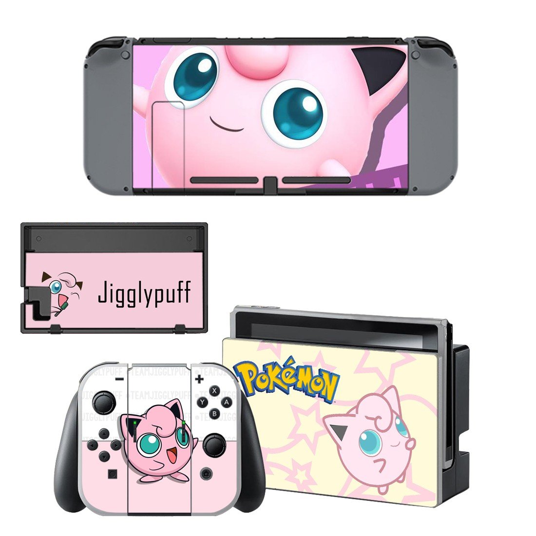 Pokemon Go decal skin sticker for Nintendo Switch console and controllers
