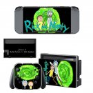 Rick and Morty decal skin sticker for Nintendo Switch console and controllers
