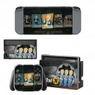Fallout 76 decal skin sticker for Nintendo Switch console and controllers