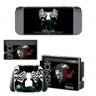Venom decal skin sticker for Nintendo Switch console and controllers