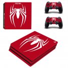 Spider Man decal skin sticker for PS4 Pro console and controllers
