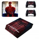 Spider Man decal skin sticker for PS4 Pro console and controllers