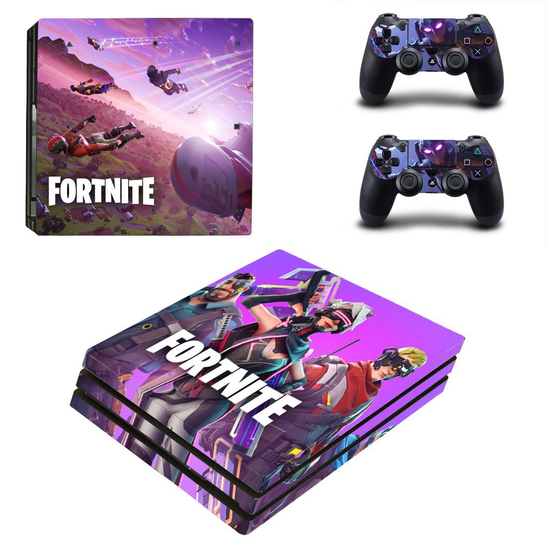 Fortnite Decal Skin Sticker For Ps Pro Console And Controllers