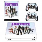 Fortnite decal skin sticker for Xbox One X console and controllers