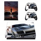 Forza Motosport 7 decal skin sticker for Xbox One X console and controllers