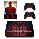 Spider Man decal skin sticker for Xbox One X console and controllers