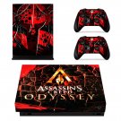 Assassins Creed Odyssey decal skin sticker for Xbox One X console and controllers