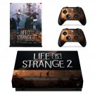 Life is Strange 2 decal skin sticker for Xbox One X console and controllers
