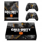 Call of Duty black ops 4 decal skin sticker for Xbox One X console and controllers