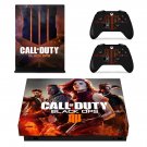 Call of Duty black ops 4 decal skin sticker for Xbox One X console and controllers